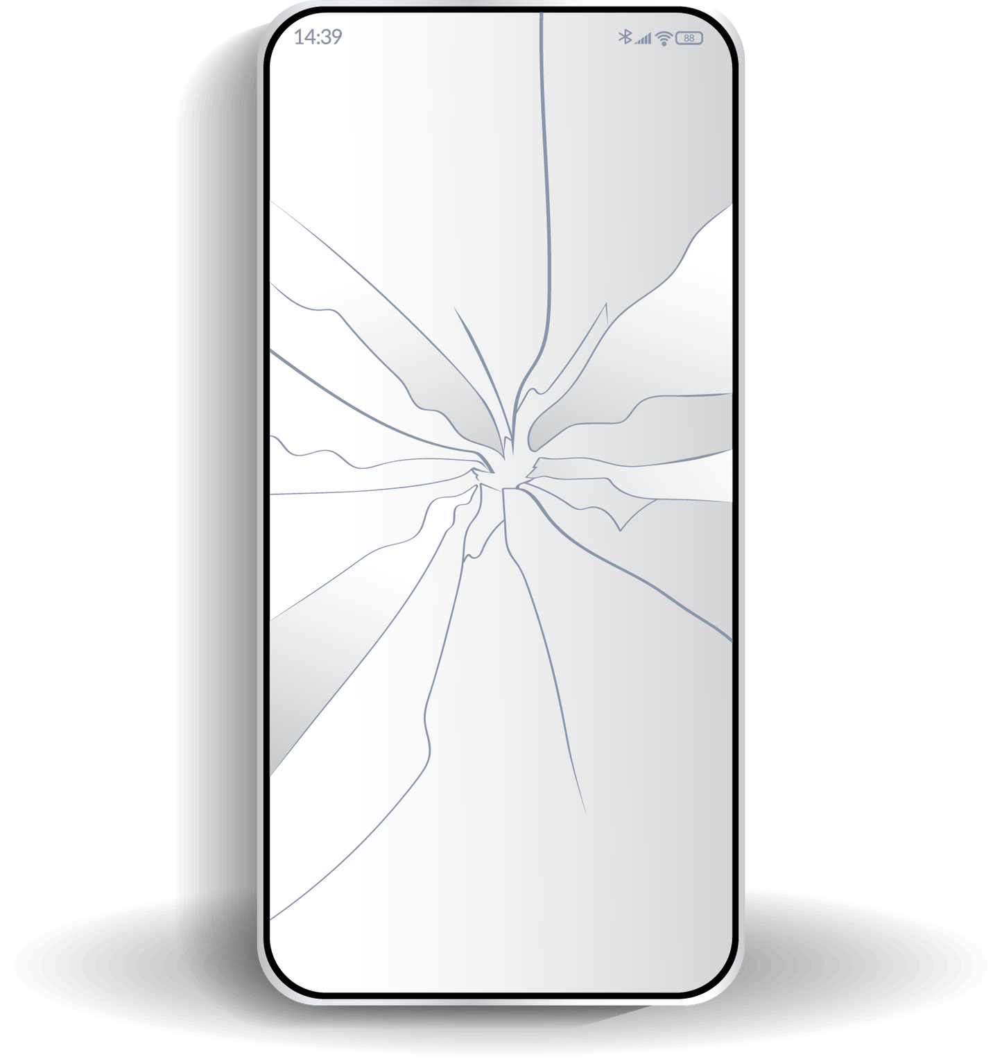 Samsung Galaxy S10 Crackes Screen repair.